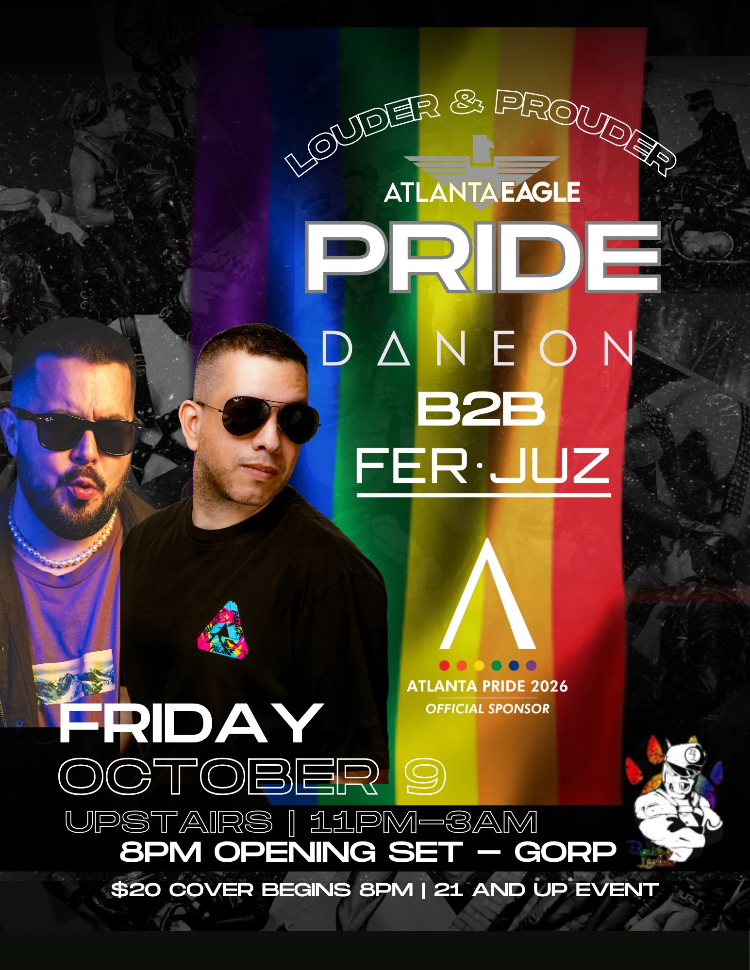 DANEON B2B FER JUZ – Atlanta Pride 2026: Louder & Prouder